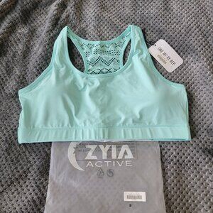 Zyia Bomber Bra - Seaglass XXL